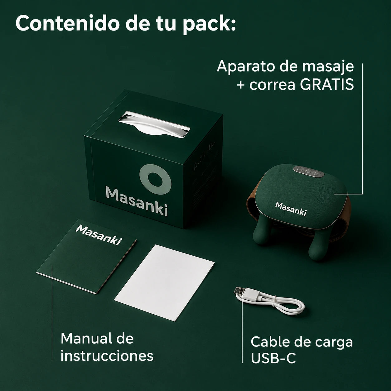 Masanki™ - Libera contracturas en solo minutos